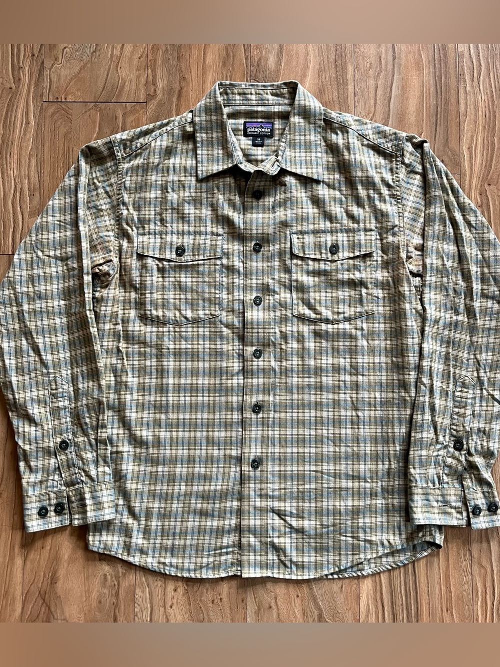 Patagonia Organic Cotton farrier  flannel shirt